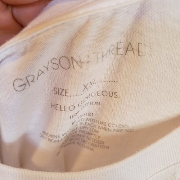 greyson thread | Tops | Greyson Thread Crop Womans Top Xxl | Poshmark